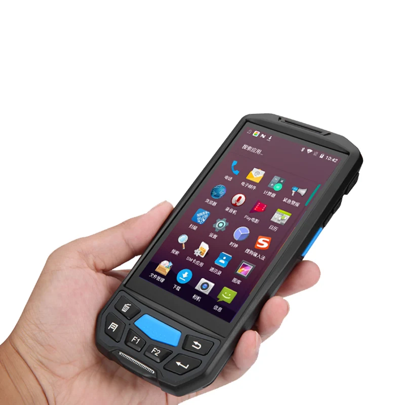 Промышленный pda Терминал ручной gps прочный 5 дюймов android 7 0 2D bluetooth сканер штрих