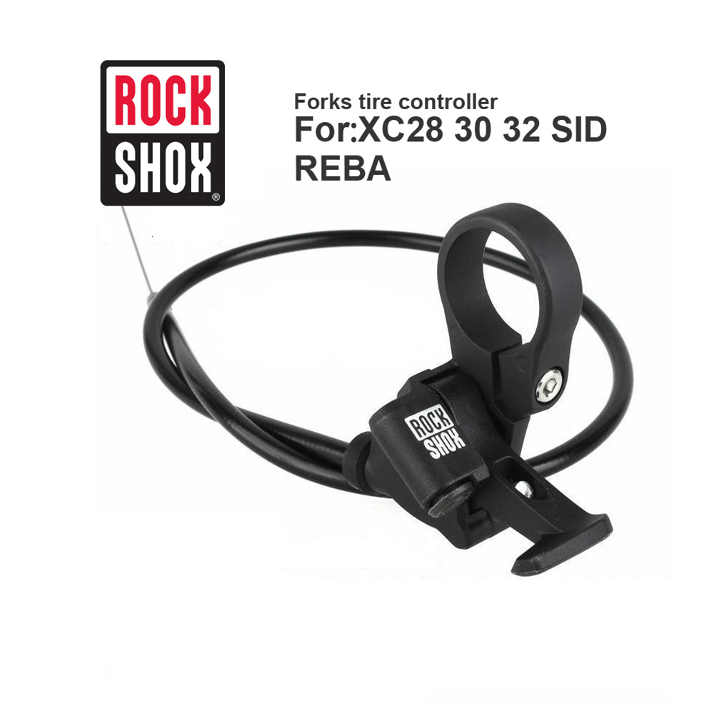 Bicycle Tire Controller Rockshox Mtb Bike Fork Remote Contorl Lockout Lever Remote Control Used Withxc28 30 32 Sid Reba Forks Bicycle Shifters AliExpress