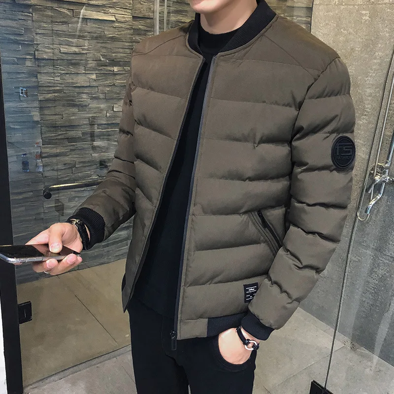 MEN'S Cotton-padded Coat Winter New Products Cotton Coat Men'S Wear Thick Cotton-padded Clothes Men's Casual Coat Men's Korean-s