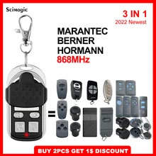 

Hormann Marantec 868mhz Garage Door Remote Control HSE4 HS4 HSM2 HSM4 HSE2 868 Gate Opener Digital D302 382 BERNER BHS121 BDS120