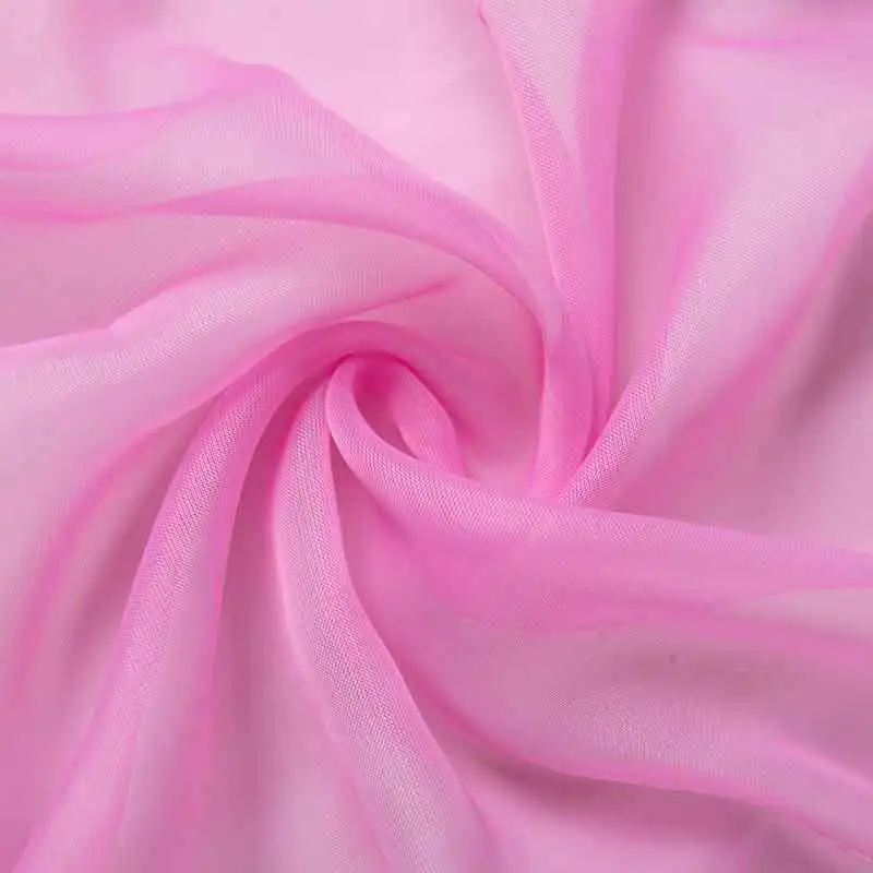 dark pink Однотонный тюль, занавески, европейский стиль, занавеска для окна, занавеска для гостиной, спальни, прозрачная вуаль, декор домашнего окна - Цвет: dark pink