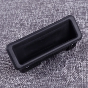 

DWCX Black ABS Tailgate Trunk Boot Hatch Release Lid Pushbutton 51247118158 Fit for BMW E90 E60 E70 E82 E88 E91