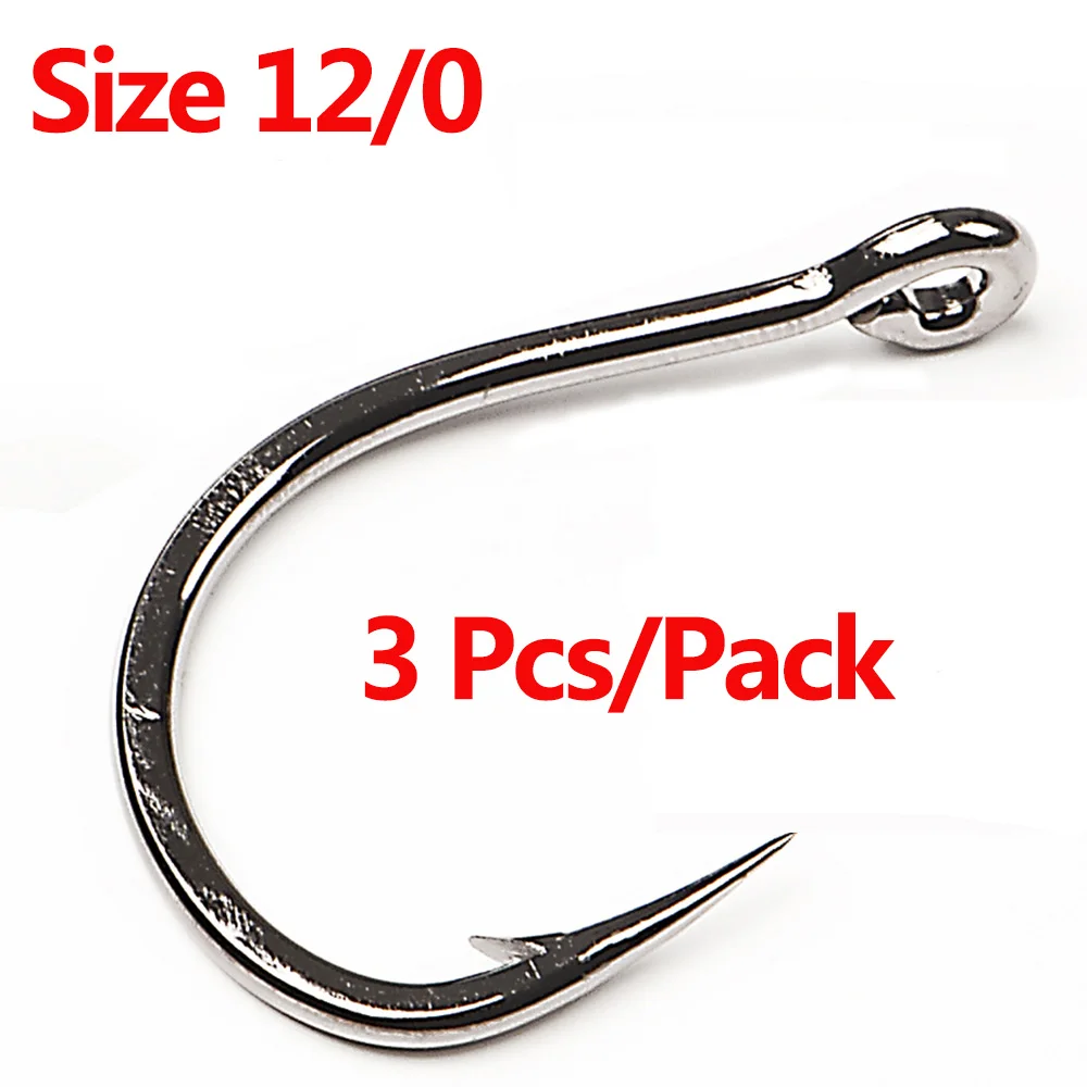 Mustad 10827np 4X Strong Deep Ocean Fishing Hooks Pesca Live Bait Barbed  Iron Board Fishhook Jigbait Claw Anzol #1/0-12/0 hook