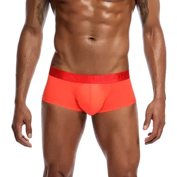 

Sexy Men Solid Color Underwear Fashion Briefs Shorts Pouch Ultra-Thin Underpants Sexy Roupa Interior Masculina