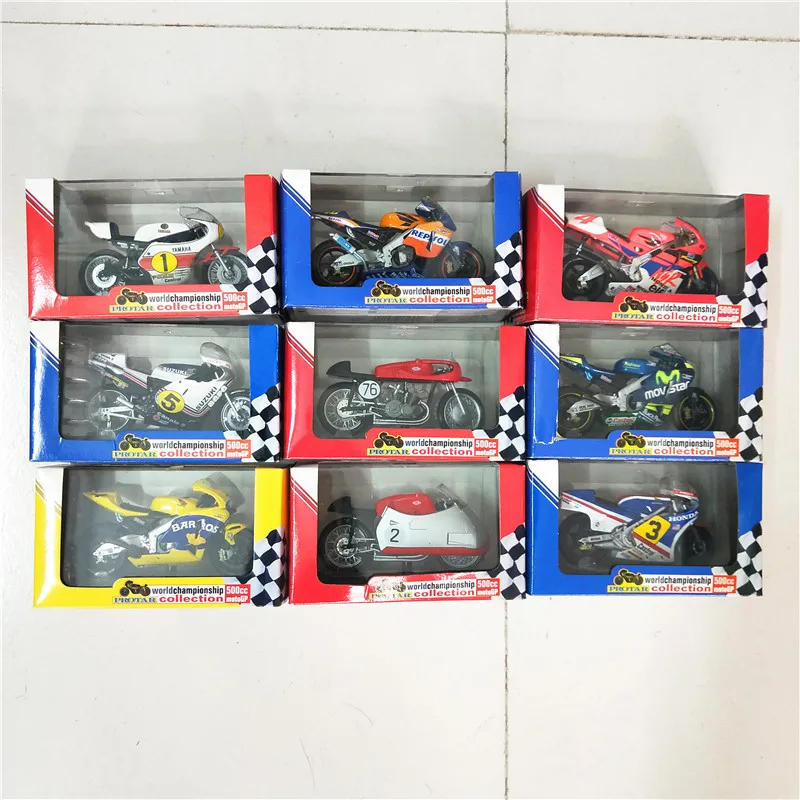 Metallo 1:22 Lega Moto Modello Honda Nsr 500 Rc211V Chariot Of Fire Gp Competition Boutique Decorazione Figura Giocattoli