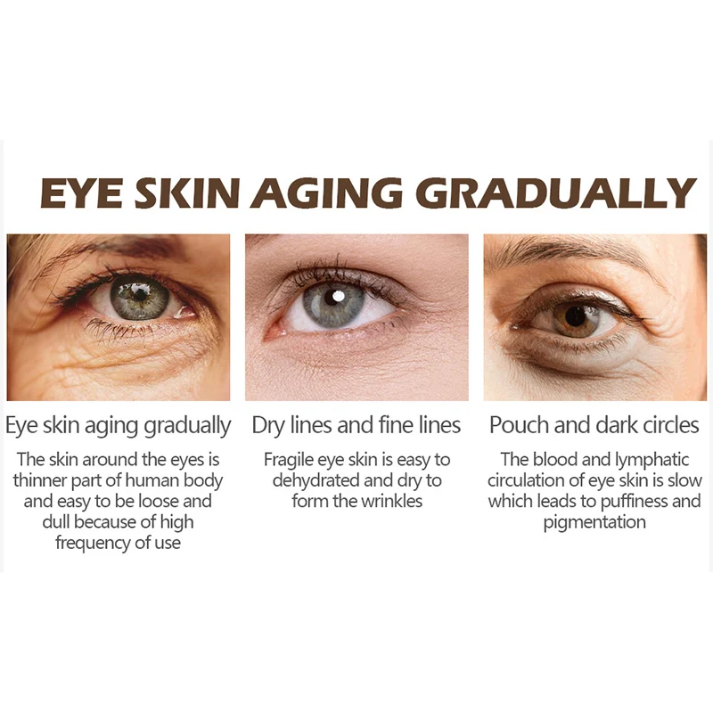 Eye Cream Collagen Firming Reduces Wrinkles Eye Cream Long Lasting Fine Lines Remove Eye Cream For Various Skin Type 20g/ml