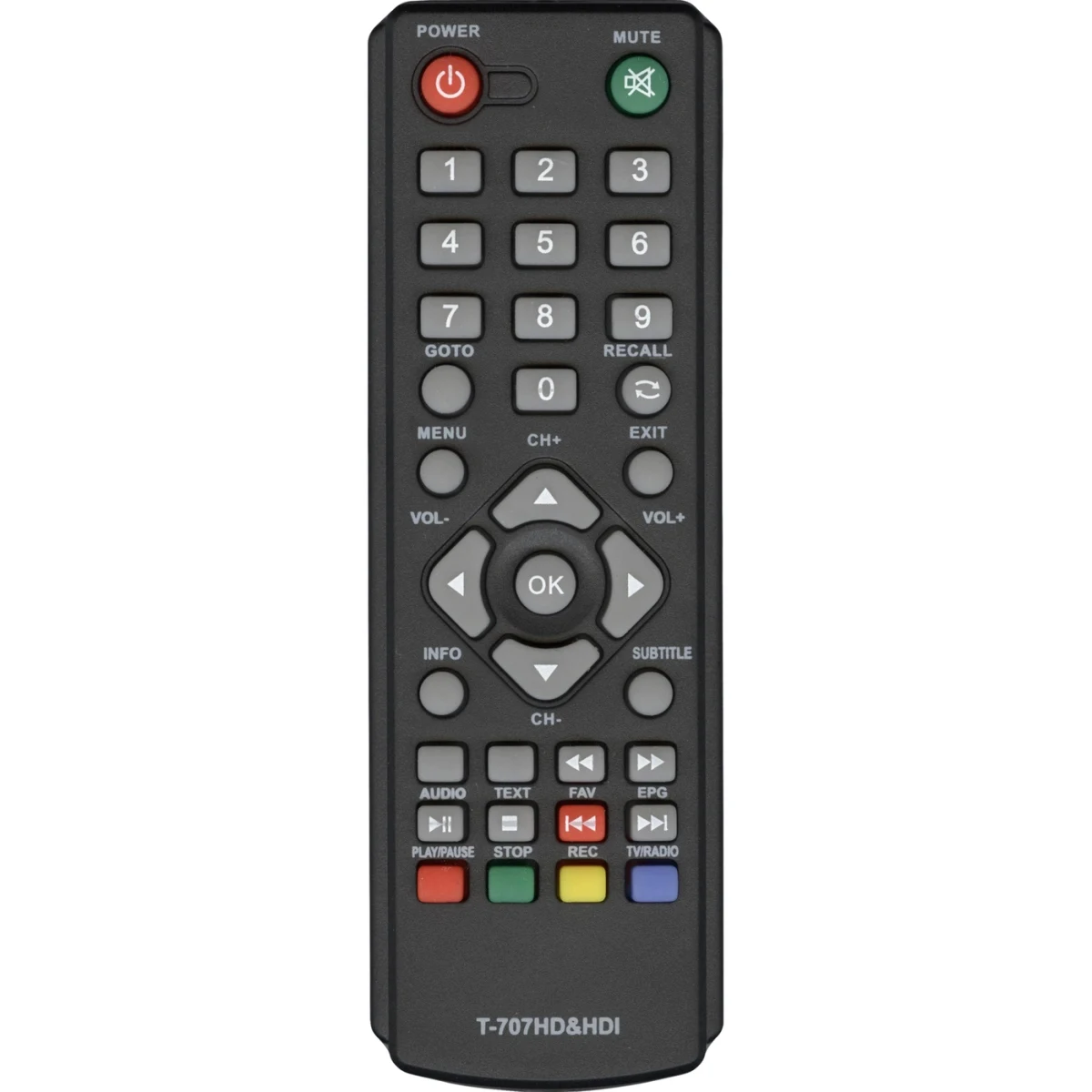 Пульт ДУ для приставок GoldMaster T-707HD ( HD1 ) SKY Vision Т2108 | Электроника