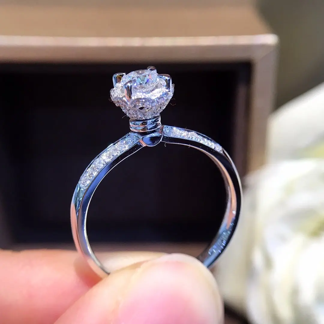 Рисунок 3 - Кольцо из чистого золота с натуральным бриллиантом