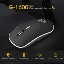 Aliexpress - Ergonomic Mouse Wireless Mouse Computer Mouse PC USB Optical 2.4Ghz 1600 DPI Silent Mause Mini Noiseless Mice For PC Laptop Mac