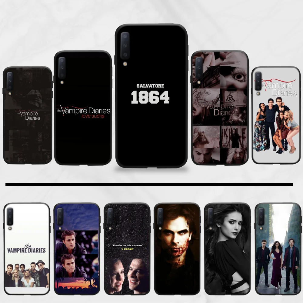 Чехол для телефона с дневниками вампира Ian Somerhalder Samsung A20 A30 30s A40 A7 2018 J2 J7 prime J4 Plus S5 Note
