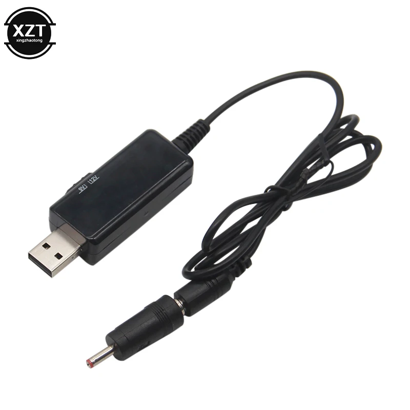 USB кабель зарядный повышающий 5 В до 9 12 регулируемое напряжение адаптер питания