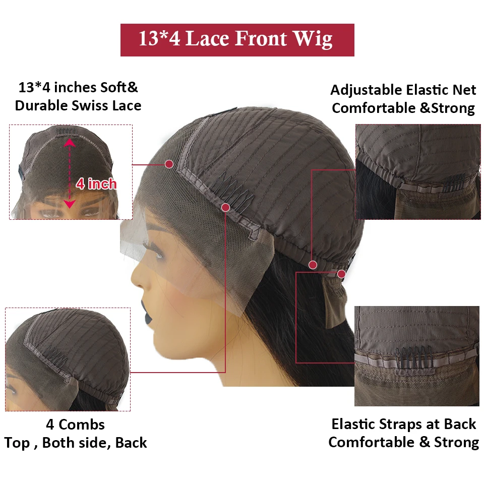 150% Плотность 13x6 прозрачный кружевной взрыва парики для чернокожих Для женщин предварительно перуанские Remy(Реми) Синтетические волосы на кружеве человеческих волос парики с детскими волосами