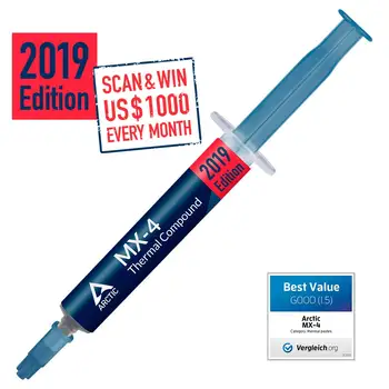 

ARCTIC MX4 MX-4 2g 4g 8g 20g AMD Intel processor CPU Cooler Cooling Fan Thermal Grease VGA Compound Heatsink Plaster paste