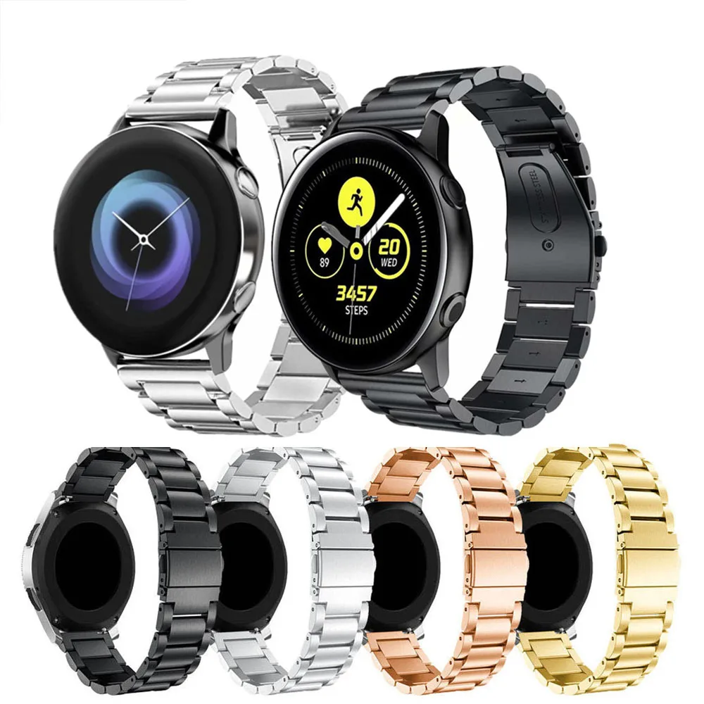 Металлический ремешок для часов из нержавеющей стали samsung S3 S2 быстросъемный Garmin