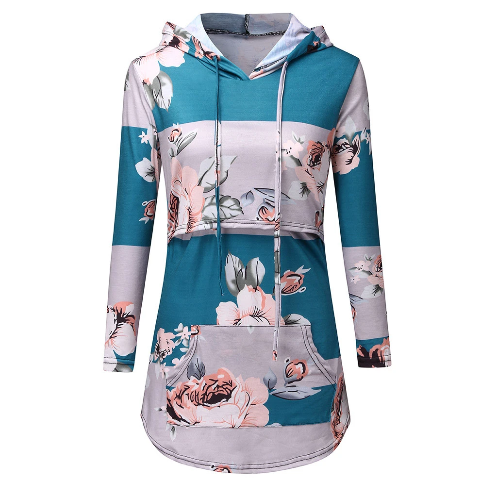 floral printed sweatshirt