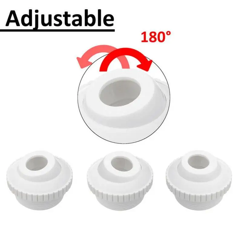 Dedicated Pool Spa Outlets Jacuzzi Shower Pool Accessories PVC Atrong Eye Nozzle Swimming Pool Massage Swimming Pool Accessories