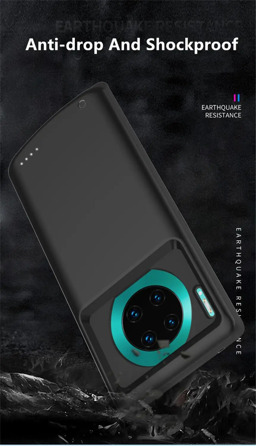 6800 мАч Внешний внешний аккумулятор чехол для huawei mate 30 Чехол для зарядного устройства чехол s для huawei mate 30 Pro Чехол для аккумулятора