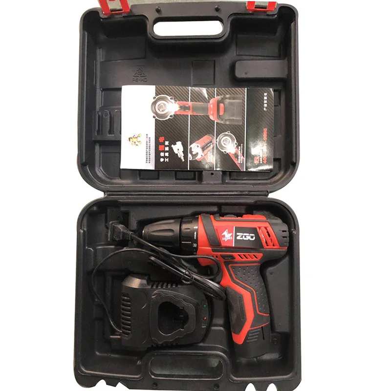 

Processing Zhejiang Cordless Drill Multi-functional Household Rechargeable Hand Drill Electric Screwdriver