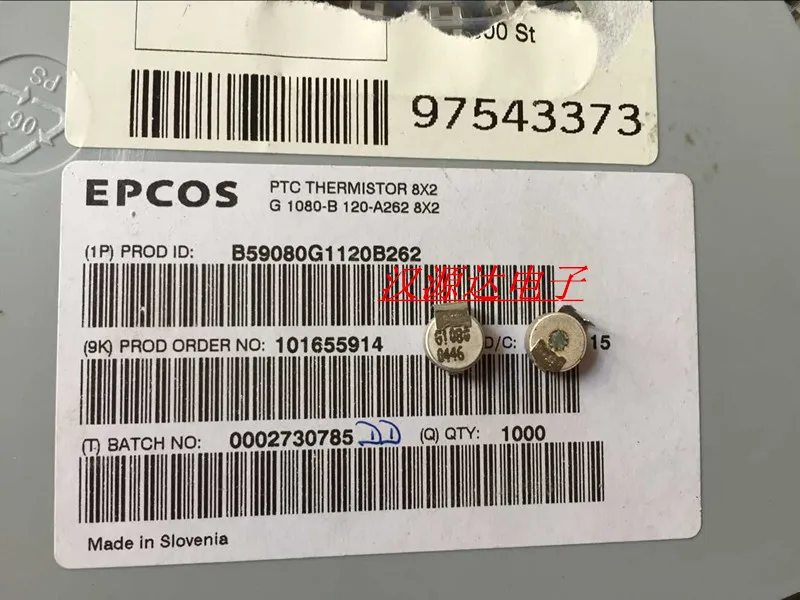 10 шт./лот B59080G1120B262 SMD PTC термистор 25R 25 Ом 100% новый и оригинальный | Электроника