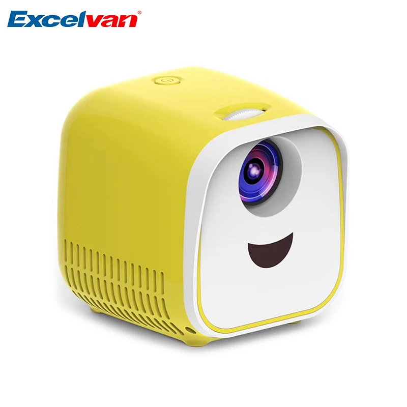 Excelvan L1 мини портативный проектор 1000 люмен Домашний кинотеатр Поддержка Full HD 1080P