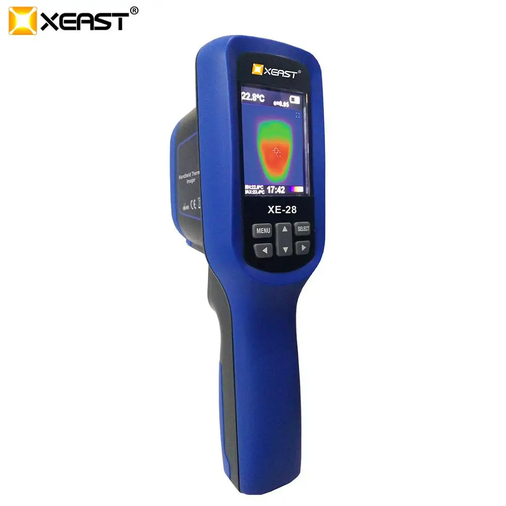 Новое поступление HT-19 инфракрасная Термографическая камера с высоким разрешением 320*240 и тепловизор USB интерфейс XE-26 - Цвет: XE-28