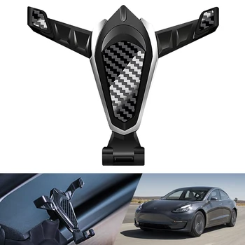 

GPS Support Smartphone Cell Stand Cell Phone Holder Stand Mount For Tesla Model 3 2017 2018 2019 Car Phone Holder Gps Mount