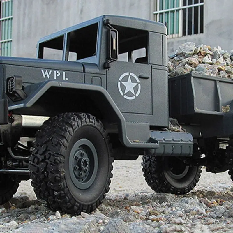 WPL B14 RC автомобиль 1/16 Рок Гусеничный внедорожник 4WD 2,4G военный грузовик автомобиль забавная игрушка
