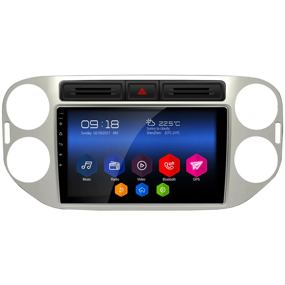 " ips 4G DSP Carplay Android 8 Восьмиядерный 4 Гб ОЗУ 64 Гб ПЗУ автомобильный DVD мультимедийный плеер стерео для Volkswagen Tiguan 2013
