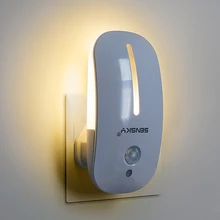 

Original US EU UK110V 220V LED Night Light with Motion sensor Infrared Control Body Smart Home Lamp Auto On/Off