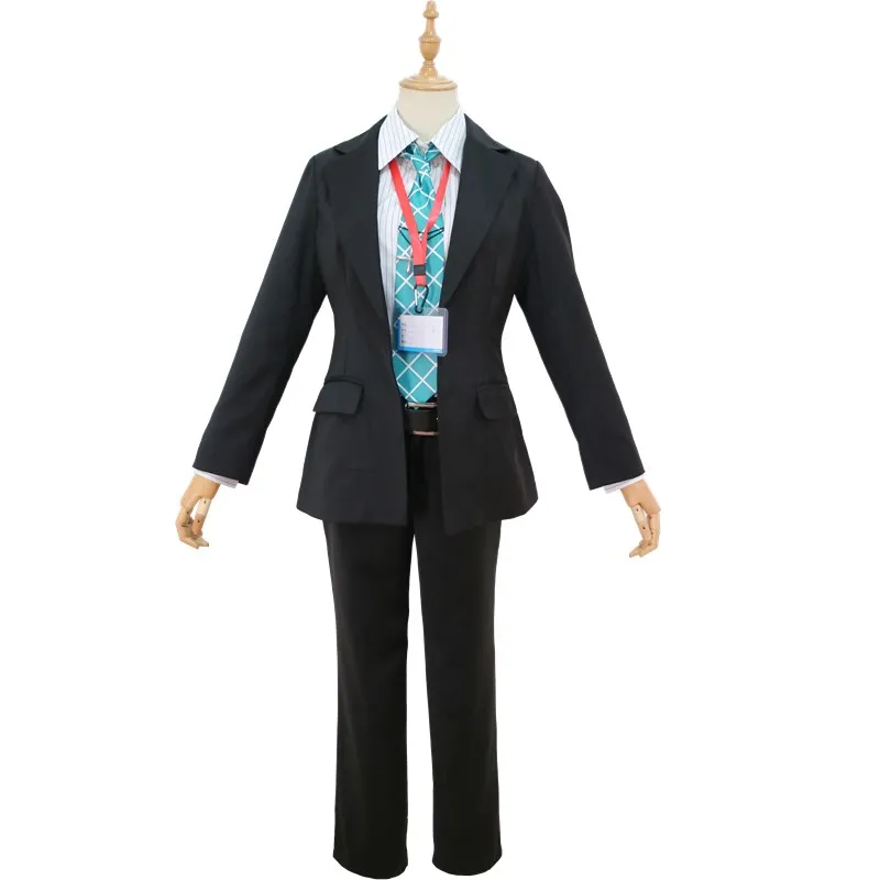 Дивизион рэп битва Doppo Kannonzaka Matenrou Косплей Костюм гипноз Mic DOPPO CostumesFull набор с париком взрослый костюм