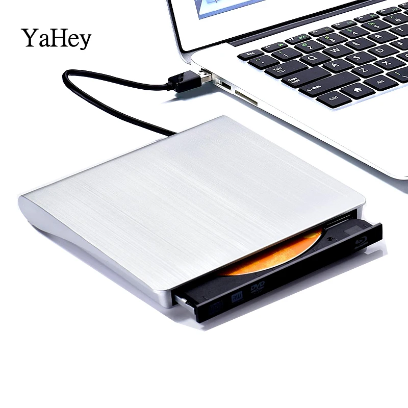 USB 3,0 Внешний Blu Ray DVD привод BD-ROM 3D Blu-Ray плеер CD/DVD RW ГОРЕЛКА рекордер для ноутбука Настольный ПК с Mac OS Windows - Цвет: usb dvd drive