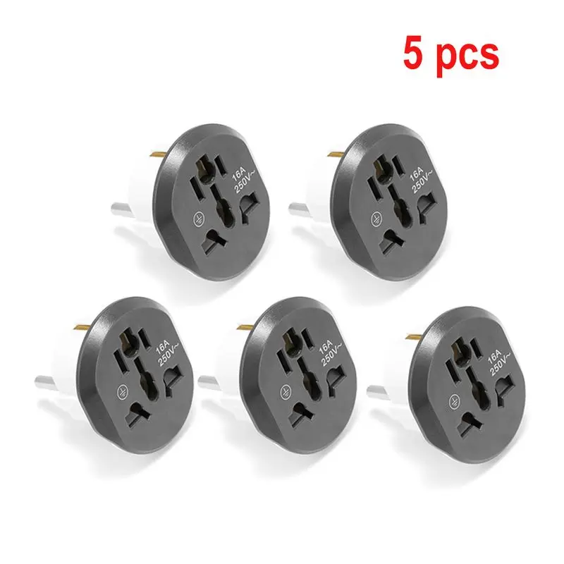 EU Adapter Converter Wall-Socket Eu-Plug UK CN Universal US AC 16A 250V AU To High-Quality