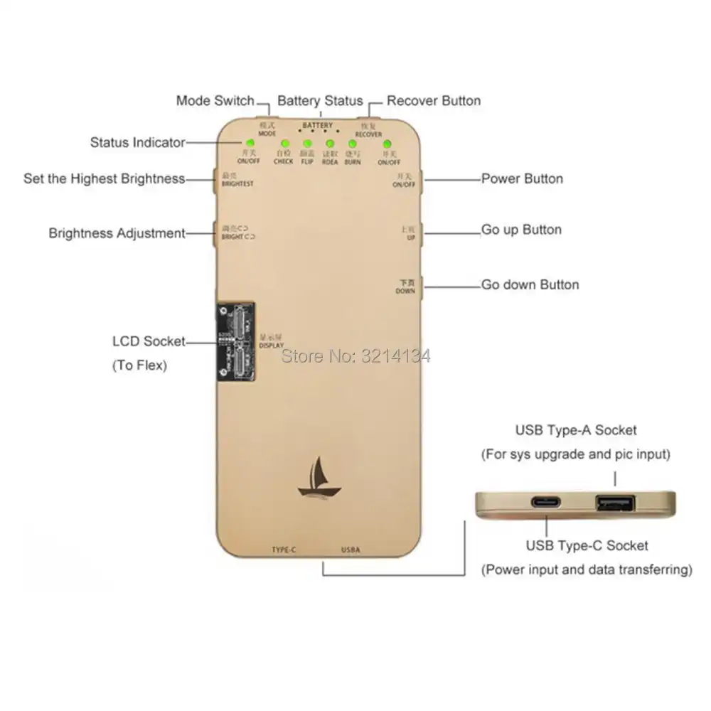 Dl S0 Lcd Screen Tester Box Test Board For Iphone 6 6s X Xs Max 11 Pro Max 3d Touch Light Sensor 3d Touch Restore Testing Box Phone Repair Tool Sets Aliexpress