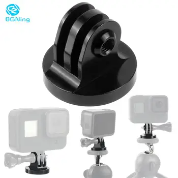 

BGNing Aluminum Alloy 1/4 inch Screw Hole Tripod Mount Adapter for Gopro MAX 9 8 7 6 5 for Insta360 ONE R for Osmo Action Camera