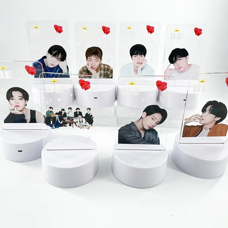 Оптовая продажа Kpop Bangtan Boys красочная акриловая подставка настольный