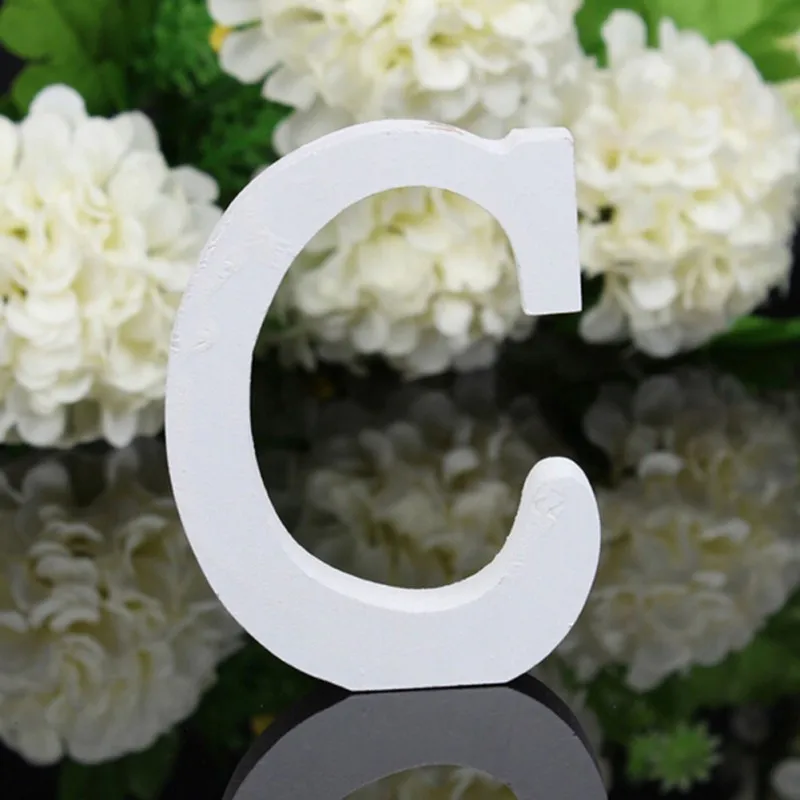 Свадебные украшения креативные A-Z деревянные буквы алфавит слово свободно стоящая Свадебная вечеринка домашний декор падение