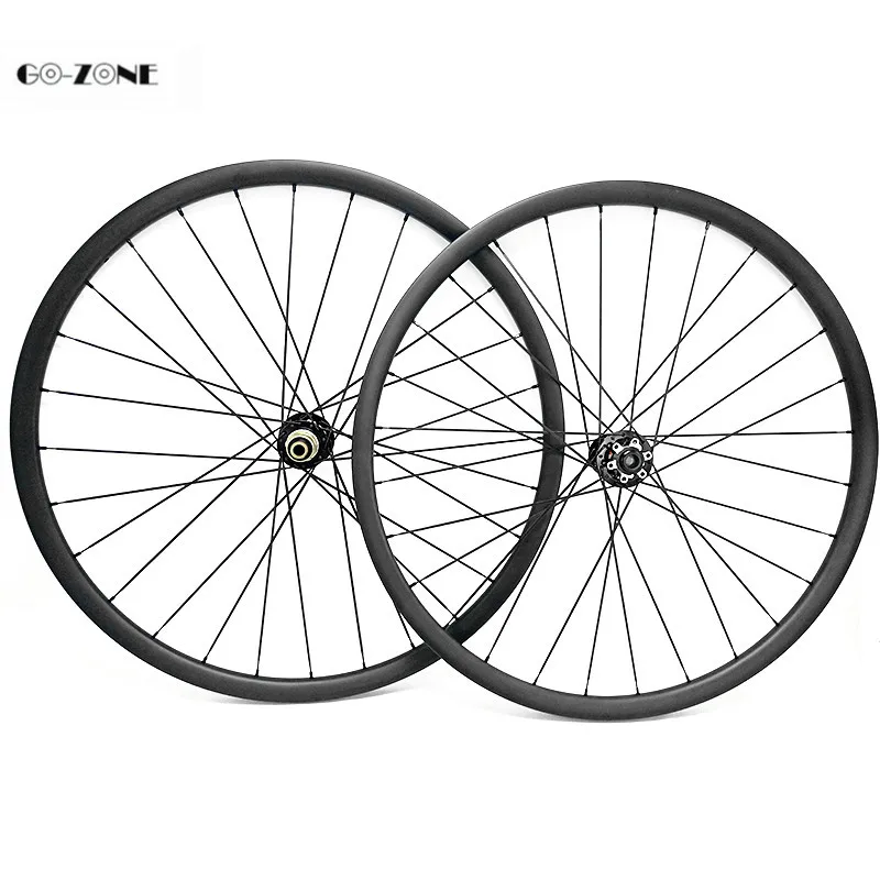 Go-zone mtb 29er карбоновые колеса xc 27x25 мм бескамерные mtb Колеса 29 novatec D791SB D792SB boost 110x15 148x12 дисковые велосипедные колеса