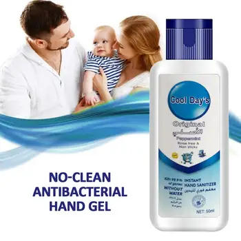 

Disposable Rinse Free Sterilize Hand Sanitizer Disposable Hand Sanitizer Wash Hands Gel Texture Cool Day'S 50ml/100ml