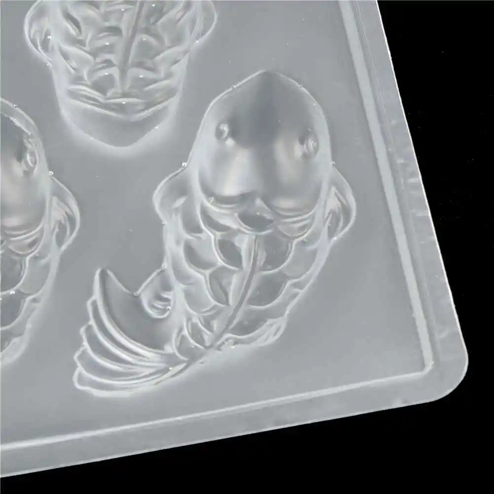 Новая пластиковая искусственная желе ручной работы 3D Koi Fish форма для поделок
