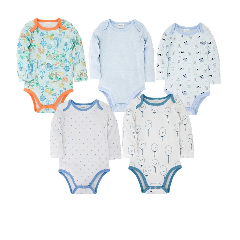 Honeyzone/5 шт. летняя одежда для маленьких девочек Roupas Bebe Menina боди малышей дышащие