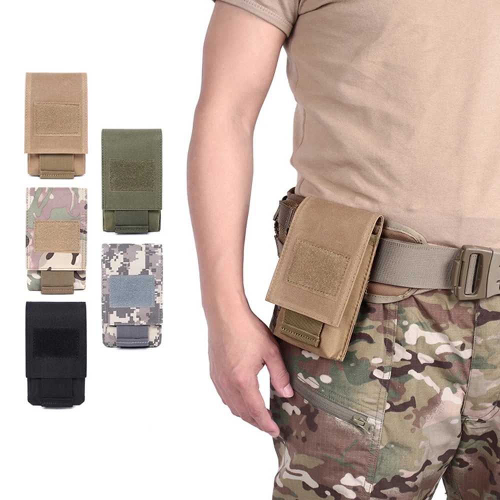 Tactical Molle Phone Cover Case Cell Phone Pouch Portable Military
