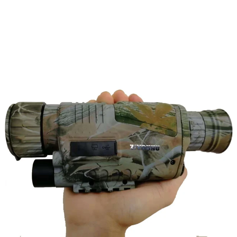 

1 Full Dark Range Infrared Digital Night Vision 5X40 400M Monoculars Optics Telescope For Hunting Camera Observe ZL07
