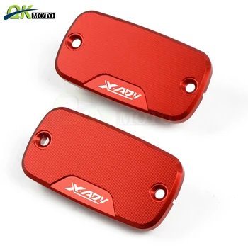 

Motorcycle CNC Aluminum Front Brake Reservoir Cap & Clutch Fluid Reservoir Cap Cover moto For Honda XADV X-ADV 2017 2018 2019