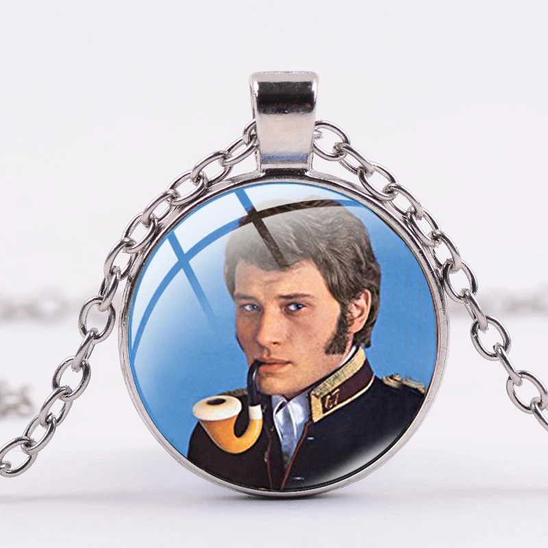 Ожерелье с французской звездой Джонни Хелли популярное рок ожерелье музыкант