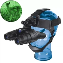 Pulsar очки ночного видения для охоты GS 1x20 тактическое инфракрасное оборудование ночного видения бинокль комплект крепления на голову 75095