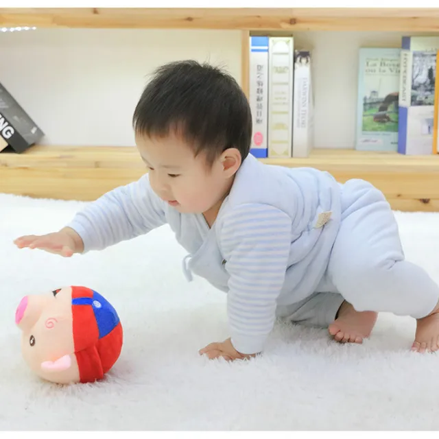 Talk Jump Ball Vibration Music Pig Electric Usb Charging Remote Control Educational Interactive Stuffed Plush Toy For Children 2