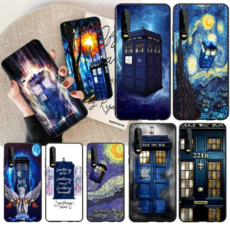 PENGHUWAN Tardis десятый Доктор клиент высококачественный чехол для телефона Huawei Honor 20 10