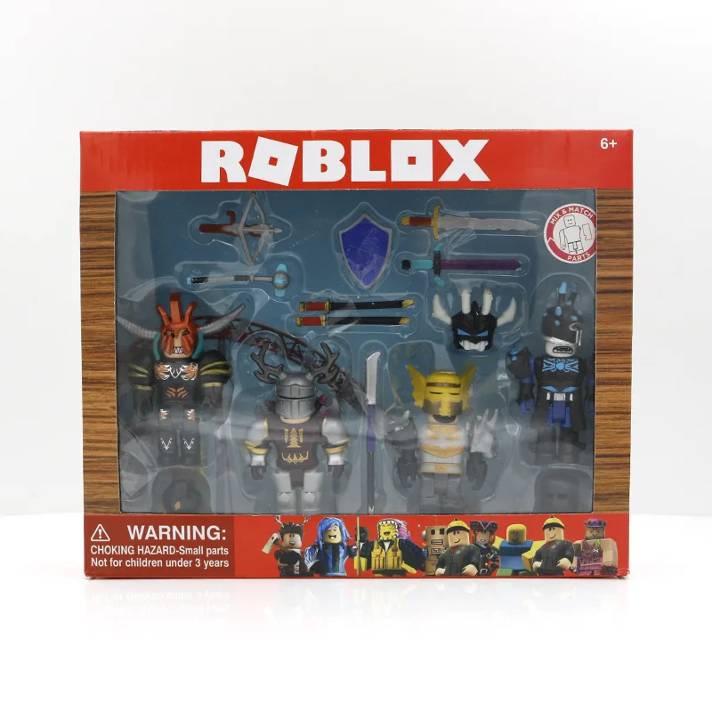 Набор ROBLOX Days of Knight Mix & Match 7 см ПВХ куклы игрушки для мальчиков модели фигурки