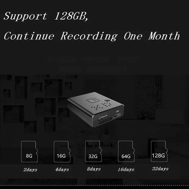 Volemer XD Wifi Mini Camera HD 1080P Home Security IR Night Vision Wireless Video Camera Motion Detection Portable Micro Camera (10)