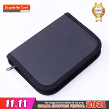 Realmote – Kit multifonction en tissu Oxford, sac de rangement d'outils, outils à main, boîte à outils étanche en PVC, cuir artificiel, fermeture éclair